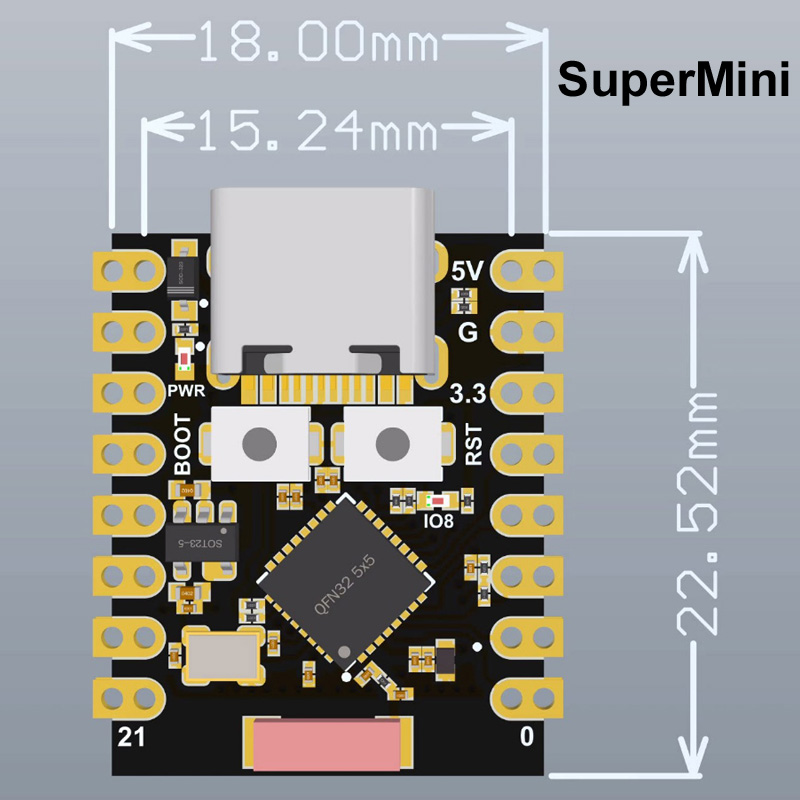 For ESP32-S3 Supermini Pro MIN - Arduino Kit 评论和价格