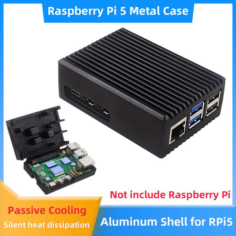 Raspberry Pi 5 Aluminum Case A - Pi 5 Case 评论和价格